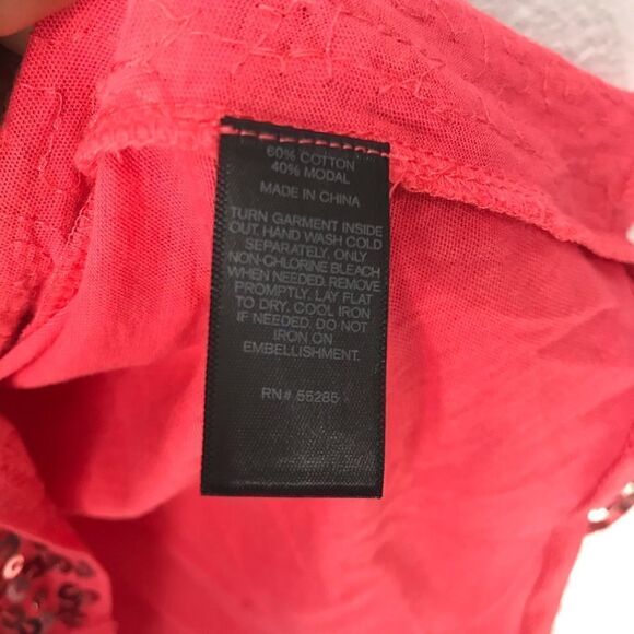 Express Sequin Racerback Tank Top Size XS - Picture 5 of 6